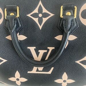 Louis Vuitton Bicolor Empreinte Speedy Bandouliere 25